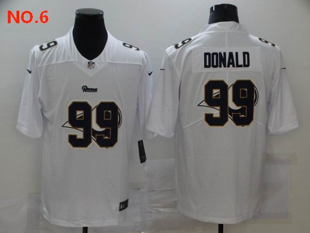 Men's Los Angeles Rams #99 Aaron Donald Jesey NO.6;